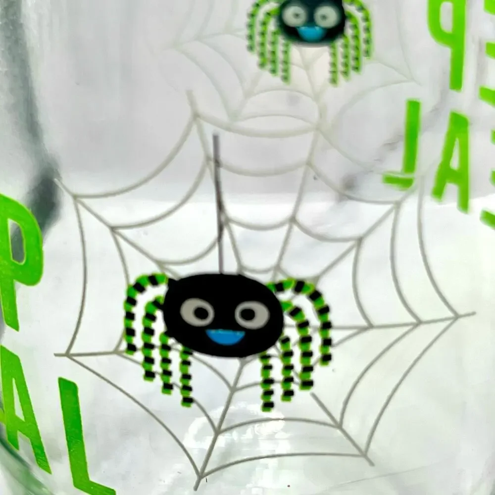 NWOT Set of 5 Halloween stemless wine glasses